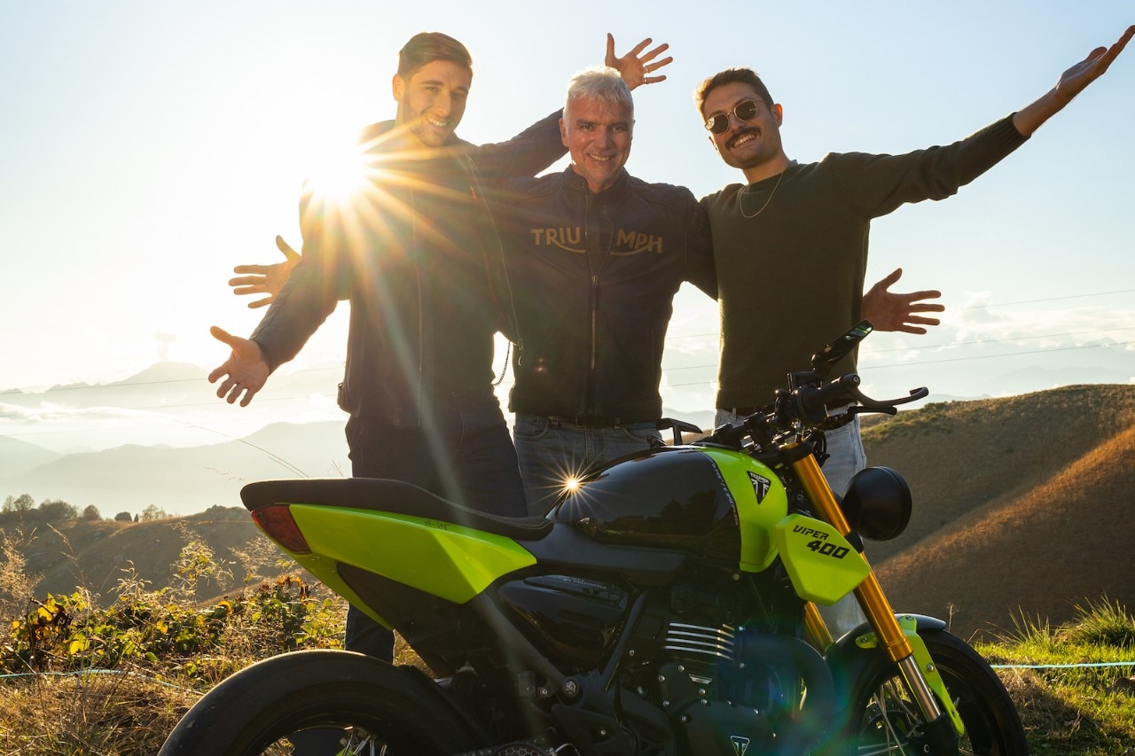 Triumph Viper 400, la special by Noisy Style in anteprima ad EICMA